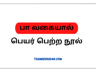 பா வகையால் பெயர் பெற்ற நூல்